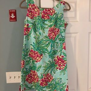 Lilly Pulitzer dress worn once pineapple print